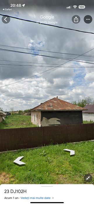 Teren intravilan 1100mp