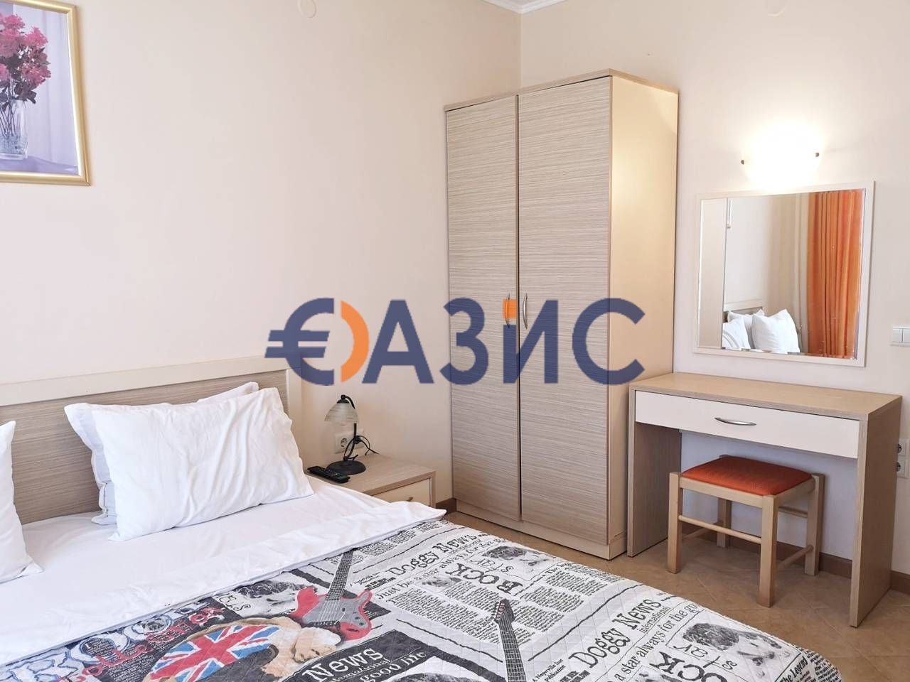 Продава се Двустаен апартамент в к.к. Слънчев бряг - 55 кв.м за 1291 €/кв.м - Снимка #1