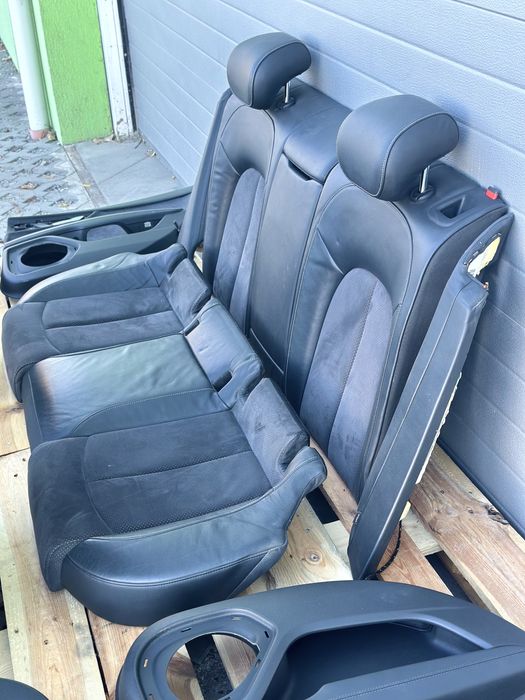 Салон AUDI A7 C7 4G S Line Кожа с Алкантара