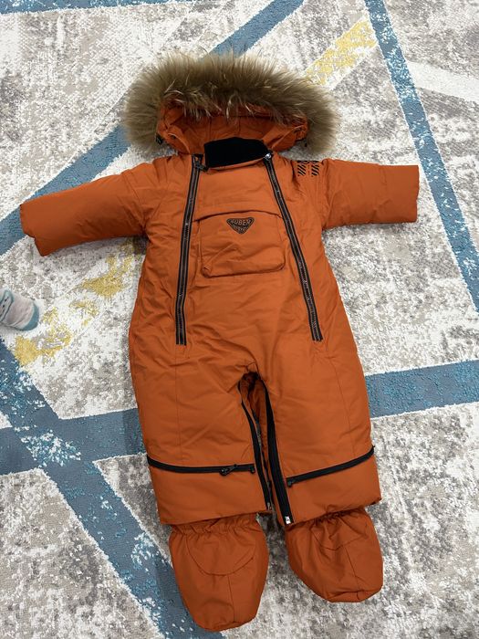 Продам зимний теплый комбинезон на флисе фирмы Suberbyber размер 74