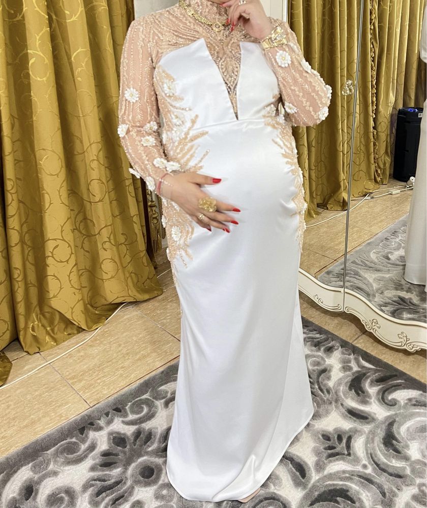 Rochie eleganta pt gravide facuta la comanda