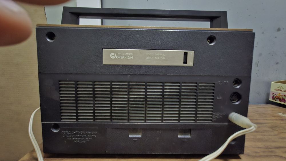 Срочно СССР Антиквар радиоси Океан-214 500% Ишлайди СРОЧНО