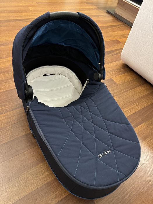 Landou pentru carucior Cybex Platinum Lux Priam- Nautical Blue