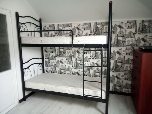 Железный двухэтажный кровати для детей и взрослых