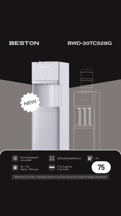 Куллери от фирмы Beston BWD-30TC528G