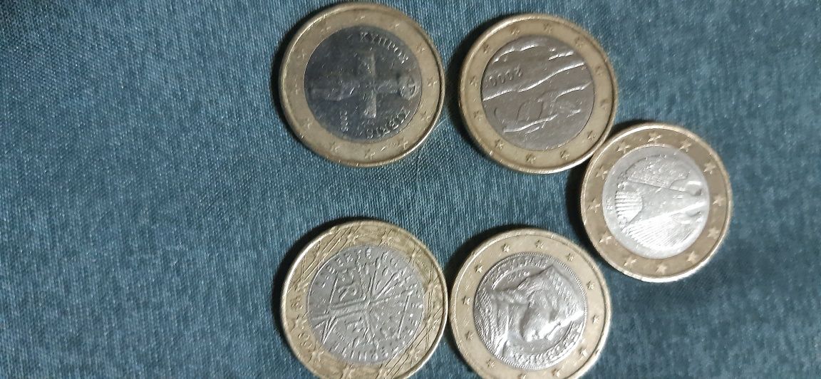 Monede 1 euro mai multe tari