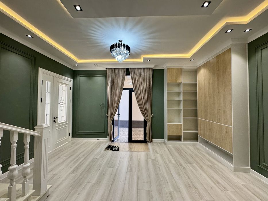 Евродом(хавли)таунхаус. 3 соток. Дустлик