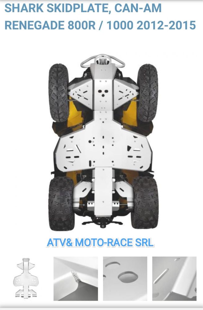 Carena atv Cf moto Linhai Tgb Can am