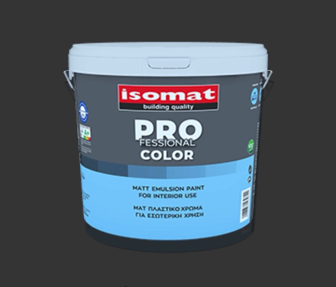 ISOMAT PROFESSIONAL COLOR интериорна тонирана боя в цвят горчица