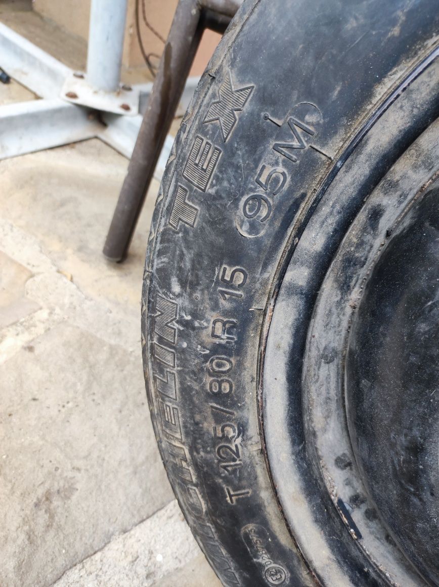 Патерица - резервна гума R15  T125 80  95M