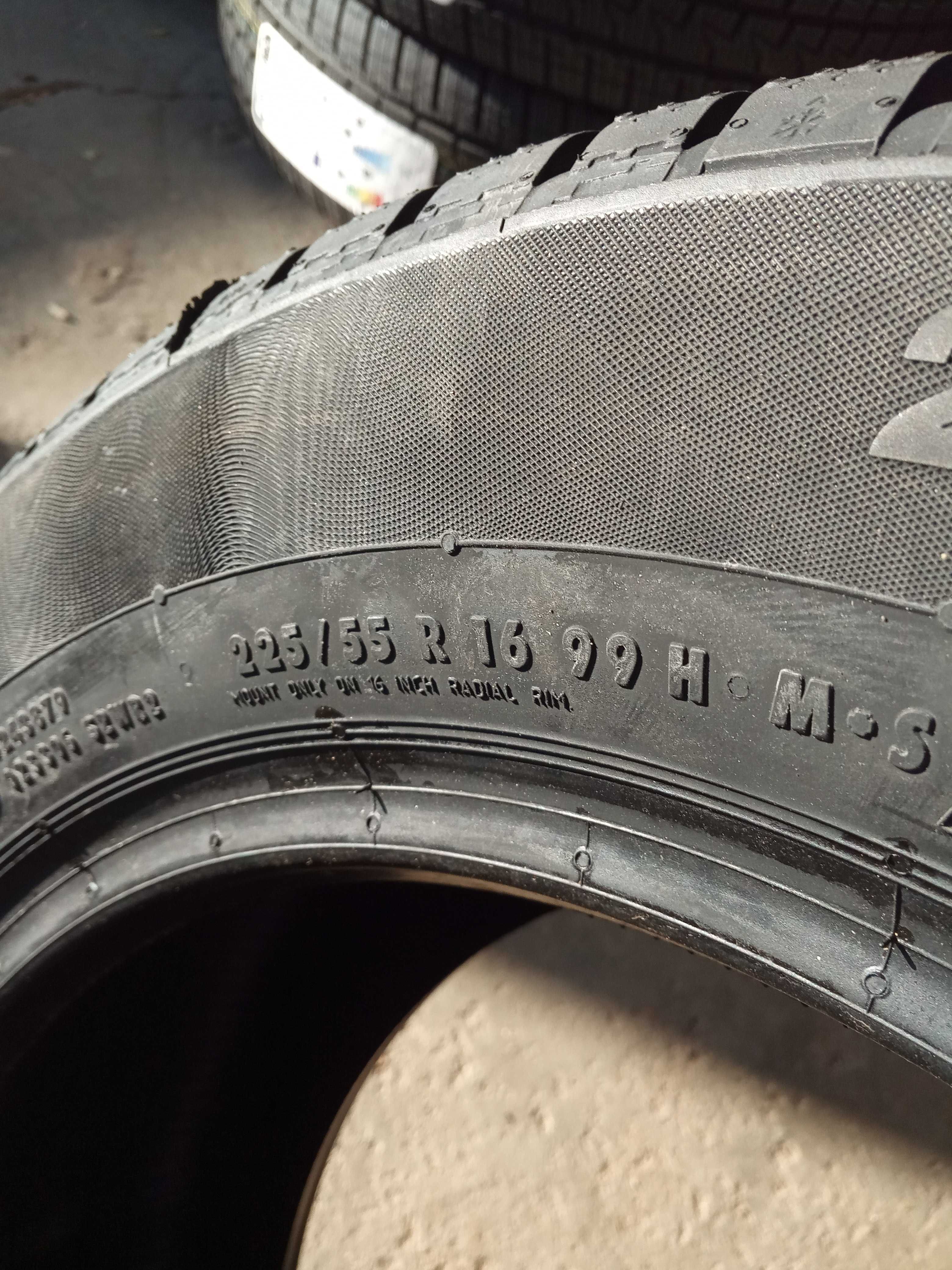 4 Нови зимни гуми 225/55R16 Continental WC TS830P MO XL 99H DOT2624