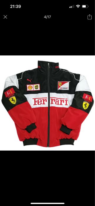 F1 куртка-бомбер