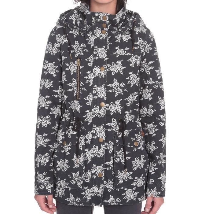 Volcom, L, ново, оригинално дамско ежедневно яке, памук, памук