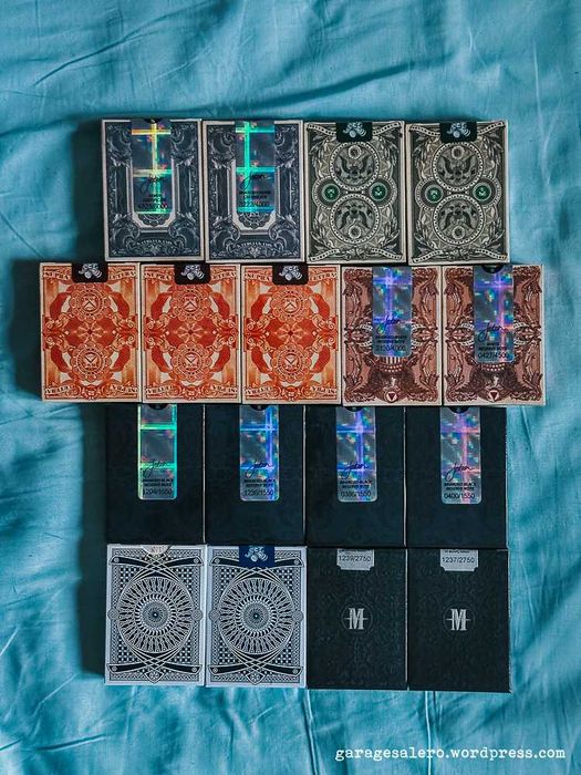 pachete carti joc Bicycle Ellusionist Theory11 David Blaine - colectie