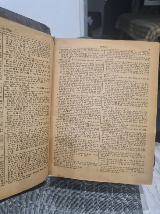 Biblie veche rară patrimoniu