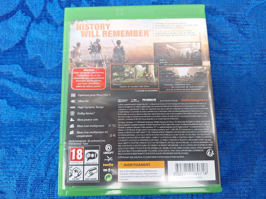 Xbox One | Joc Consola Tom Clancy*s The Division 2***