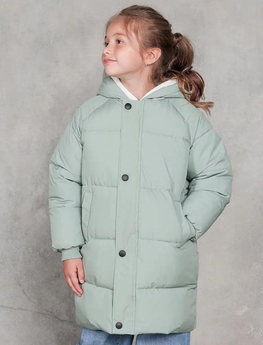 Детский пуховик куртка 4-9 лет детская для мальчиков и девочек зимний