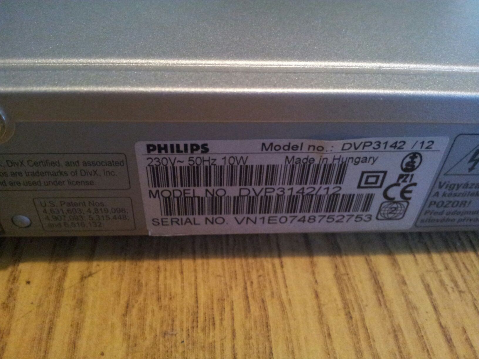 DVD player Philips   Телес.антена-телевиз.Фото апар.VIVITAR--9112 -.