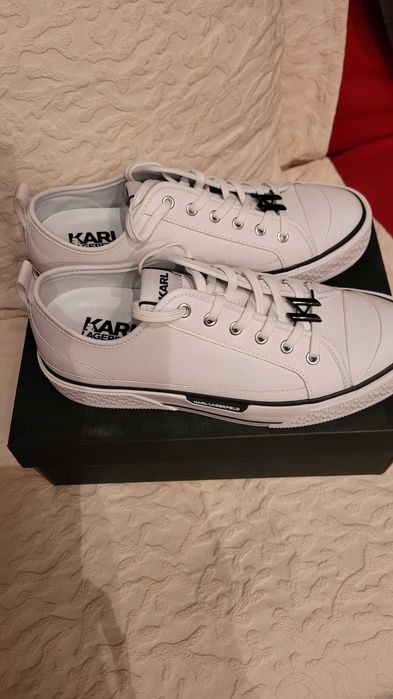 Tenesi din piele Karl Lagerfeld