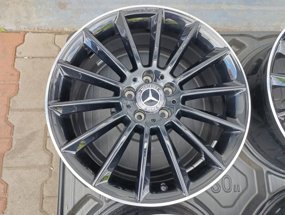 Jante originale Mercedes AMG A class W 177', 19''cu anvelope de iarnă