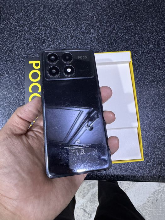 poco x6 pro pamit 8.256g holati yahwi oqip qlila faqat