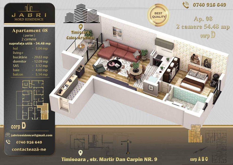 Apartamente de vanzare Calea Aradului!Direct de la dezvoltator!