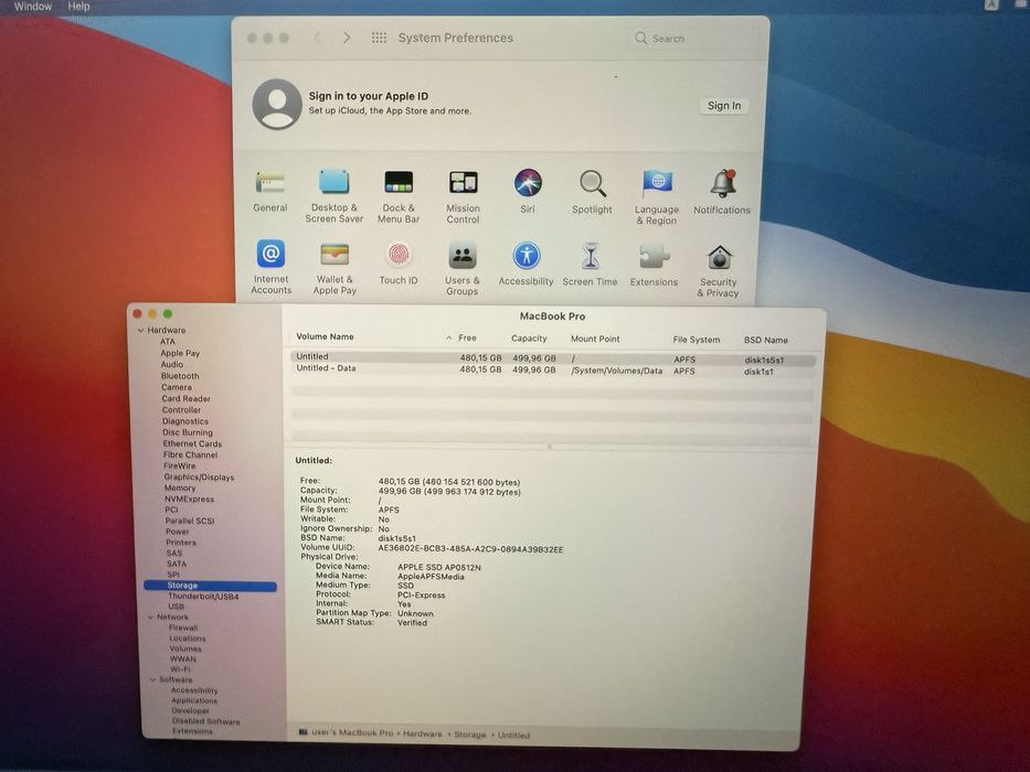 MacBook Pro 16" i7 32GB 512GB 2019г. Гаранция