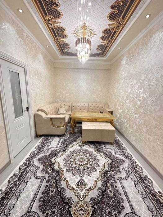 2 хоналик килинган квартира 2 этаж кытый, алянс