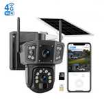 4G Соларна Камера със SIM карта  DUAL LENSE IPC-V380-P3
