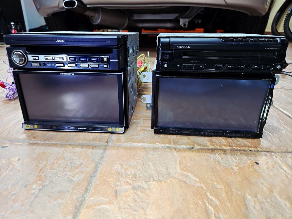 Headunit 4 buc Kenwood, Clarion, Pioneer