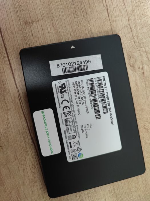 SSD 128 GB 2,5 инча