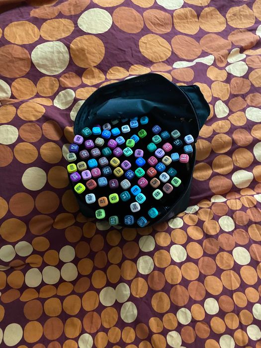 Set markere pe baza de alcool;