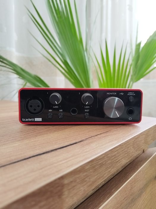 Focusrite Scarlett Solo (3rd Gen) – перфектен аудио интерфейс