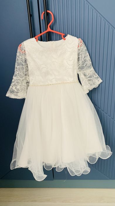 Белое платье для девочек