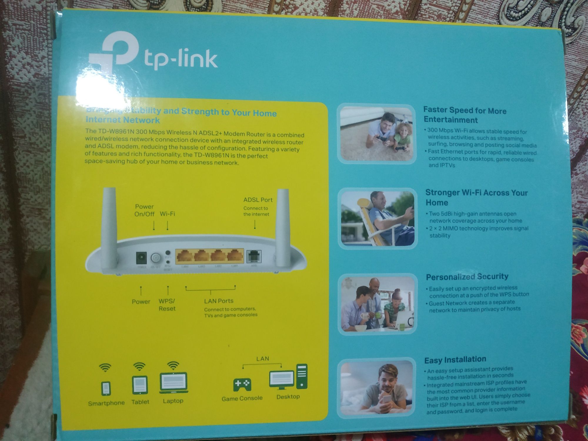 Wifi router modem Tp-link