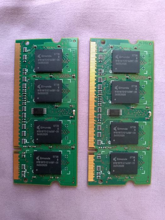 RAM за лаптоп - 512MB 2Rx16 PC2-5300S-555-12