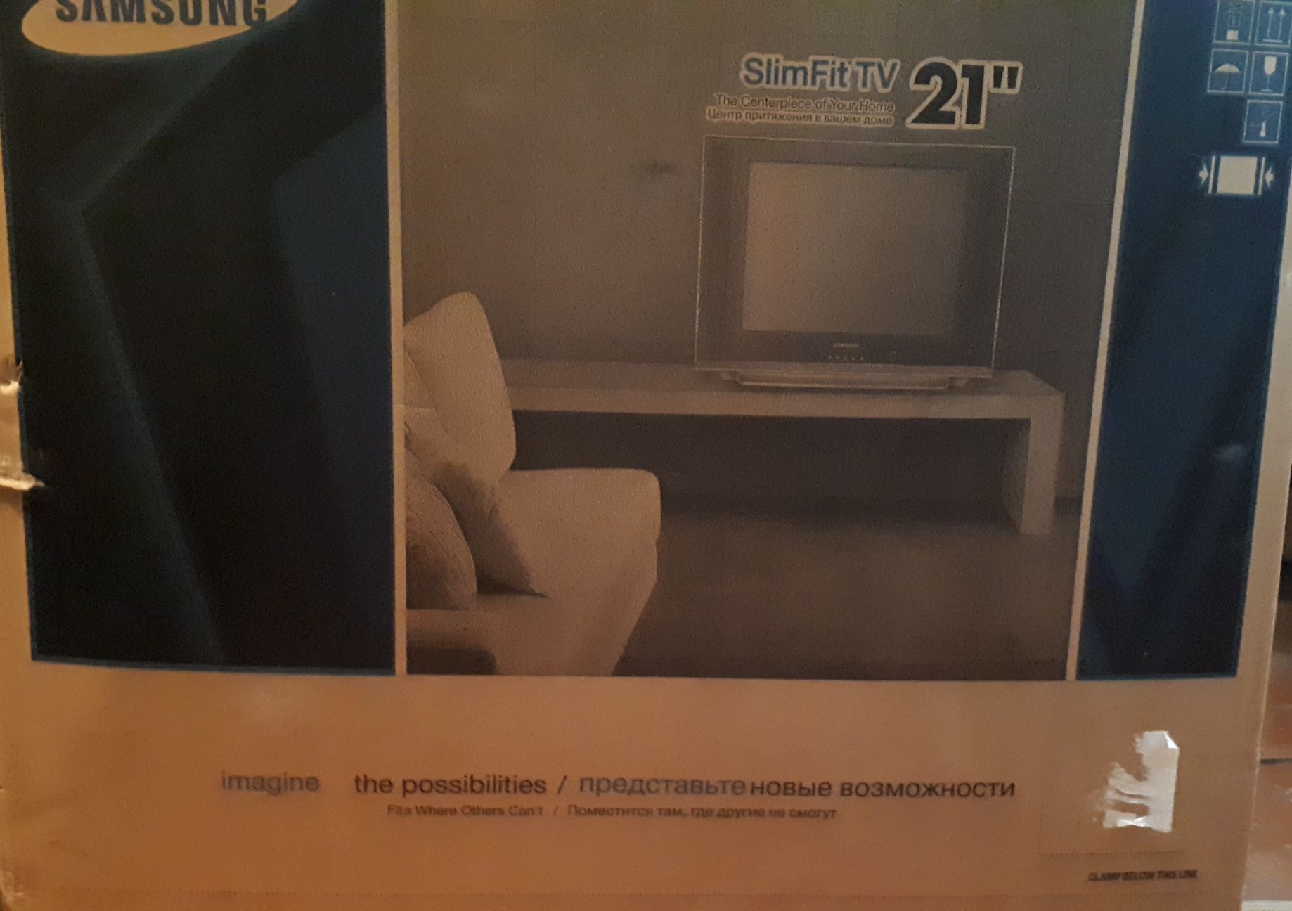 Продам телевизор Samsung Slim Fit 21"