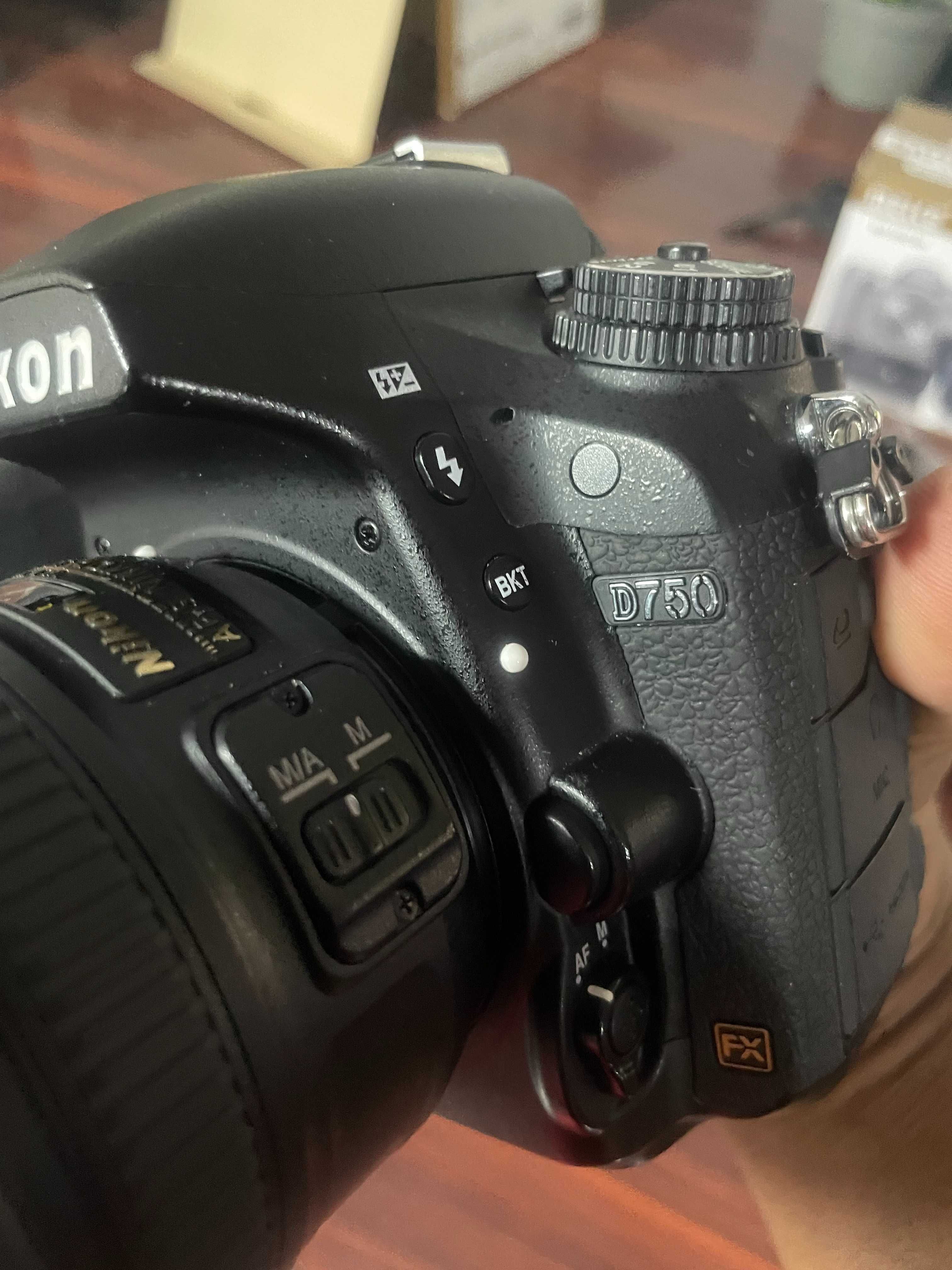 Nikon D750 camera