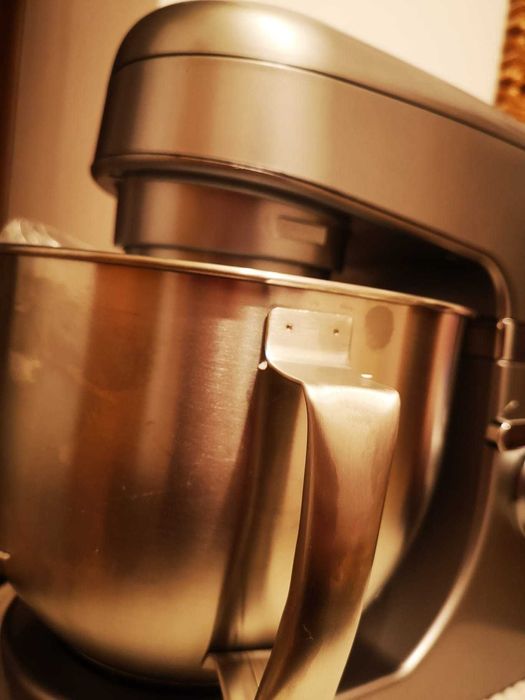 Mixer planetar KUMTEL, 1800W, 4.6L, 8 trepte+Pulse, Gri