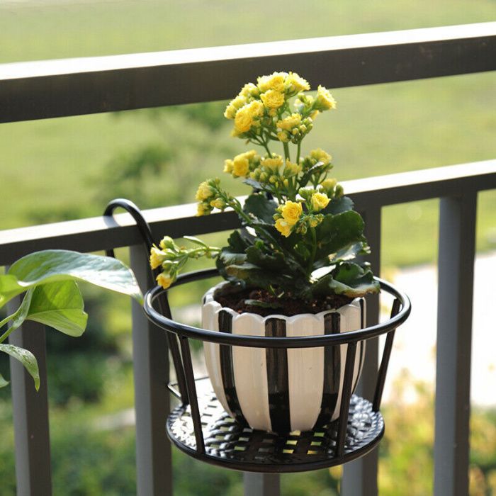 Suport metalic ghiveci flori pentru balcon. NOU