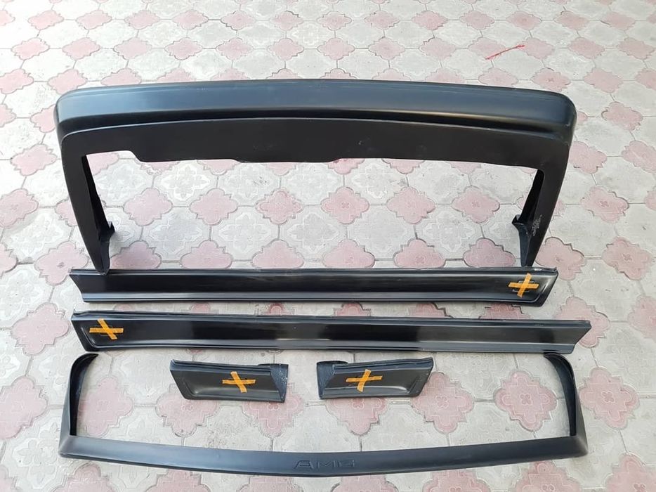 Mercedes W126 накладки на бампера