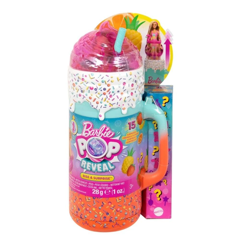 Barbie Color Pop Reveal Rise and Surprise Fruit,