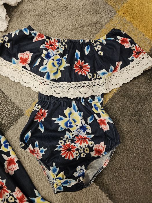 Set rochii mamă L - fiică (9-12 luni)