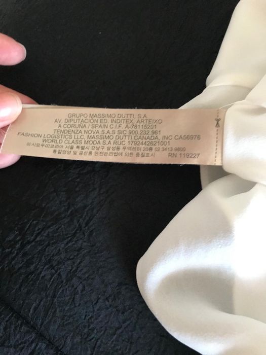 Rochie cu broderie , Massimo Duti, 42