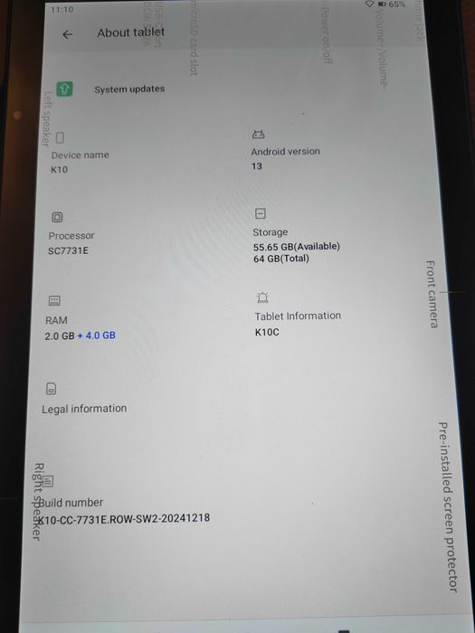 tablet pc 10.1 inchi