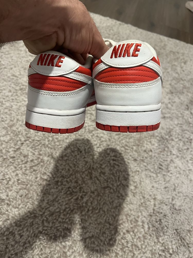 Nike Dunk Low Championship Red-оригинални мъжки маратонки