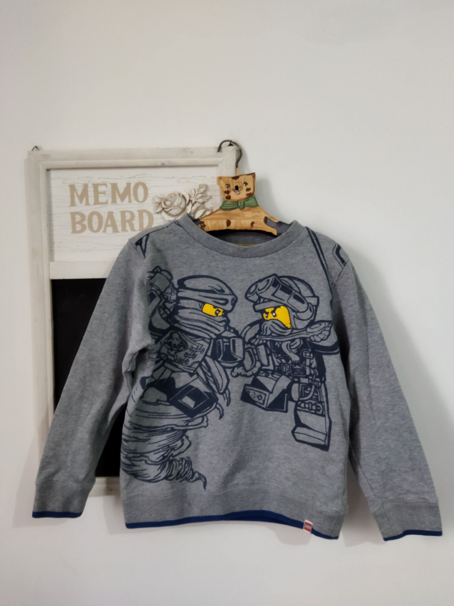 Bluza groasa Ninjago Lego pentru copii vârstă 4-5 ani mărime 110