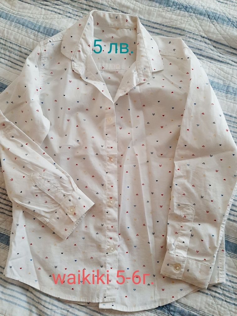 Блузки zara, h&m, долници zara, adidas, ризки