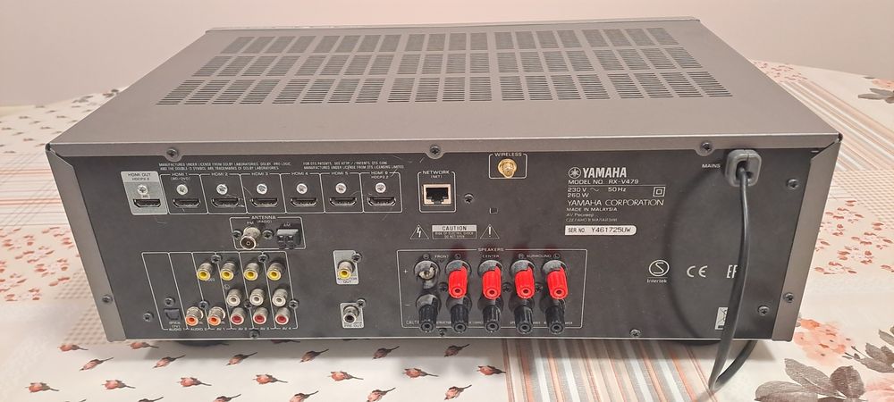 Ресивър и суббуфер Yamaha