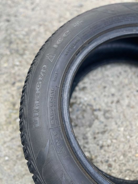 4x 215 60 16 Goodyear Ultragrip ICE